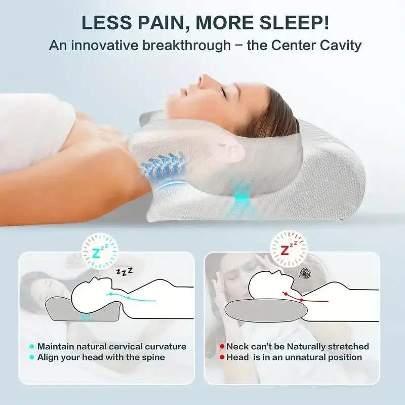 Deep Dream Pillow Cervical Orthopedic Neck Massage Bed