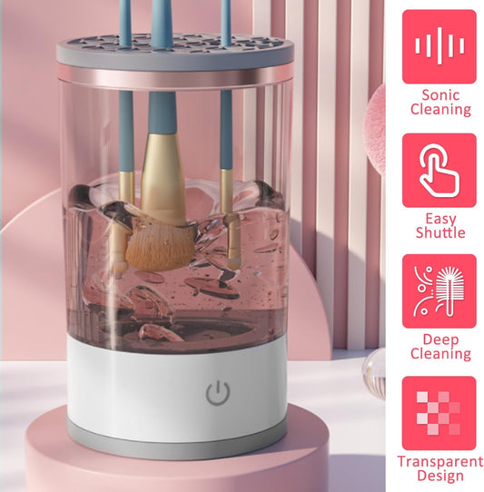 Electric Makeup Brush Cleaner – USB Portable Deep Cleaning Machine