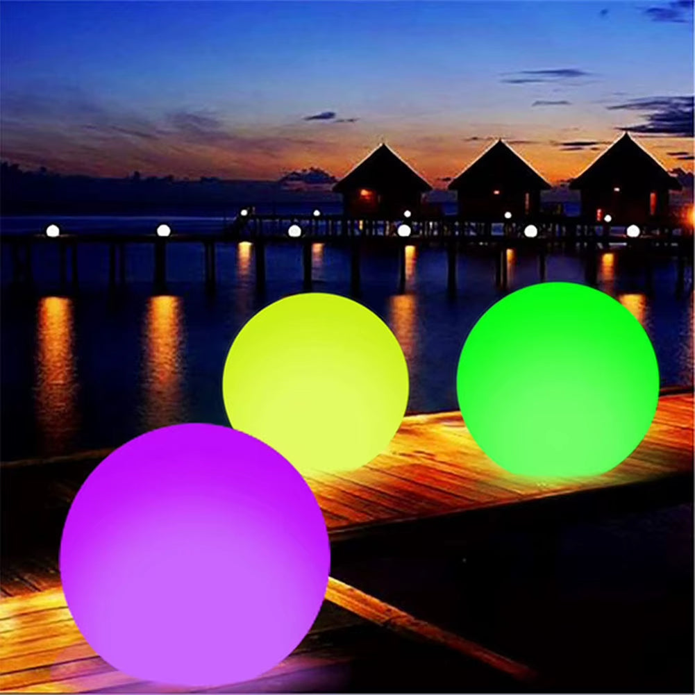16  Summer GlowBall Colors Floating Pool Lights 