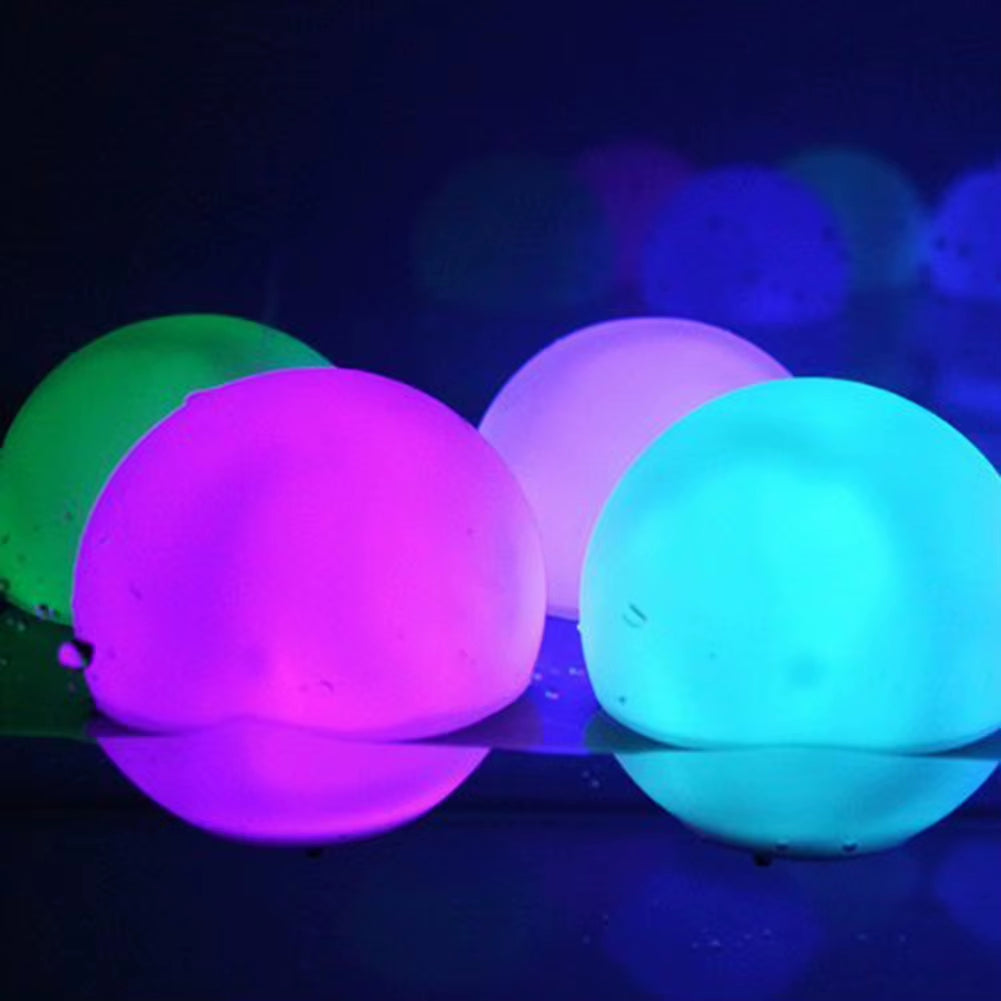 16  Summer GlowBall Colors Floating Pool Lights 