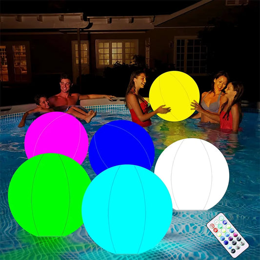 16  Summer GlowBall Colors Floating Pool Lights 