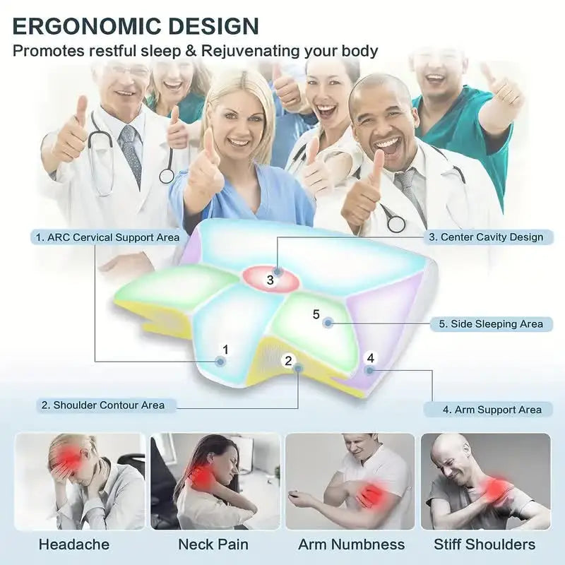 Deep Dream Pillow Cervical Orthopedic Neck Massage Bed