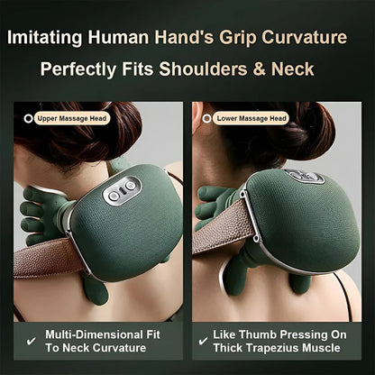 Bionic Neck & Shoulder Massager – 3 Mode Kneading Massage Shawl